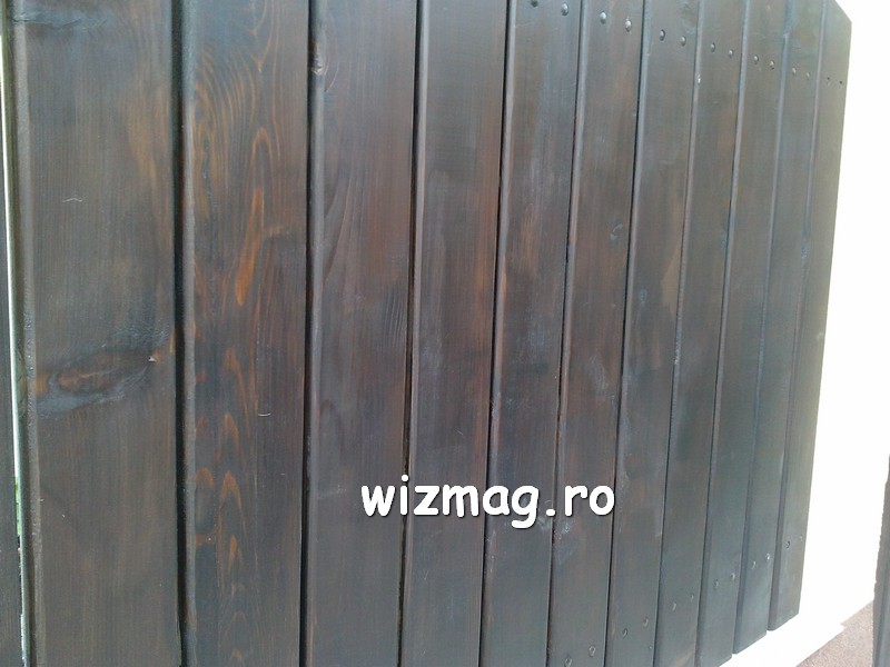 garduri din lemn cu lamele verticale 18