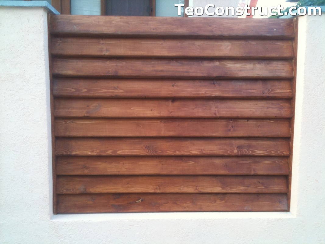 Preturi garduri de gradina din lemn Alexandria 12