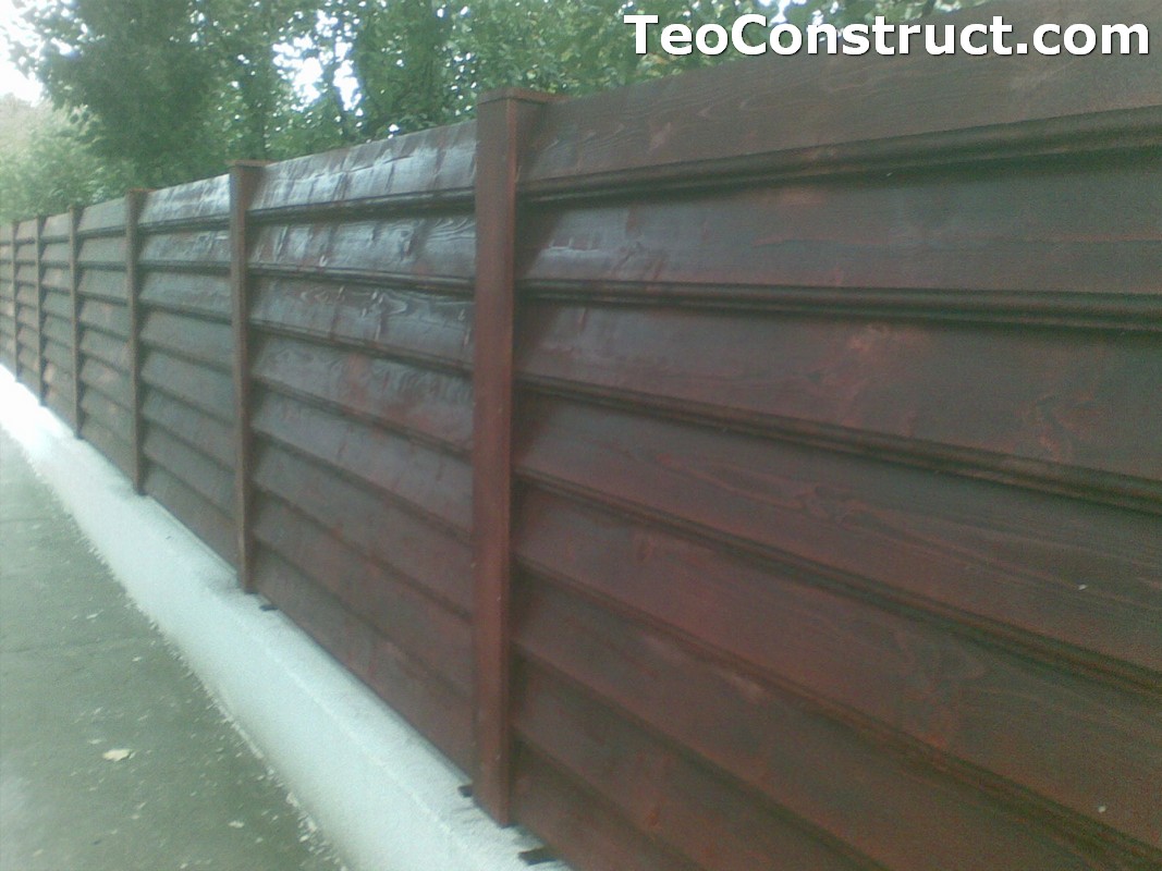 Preturi garduri de gradina din lemn Bucuresti 2
