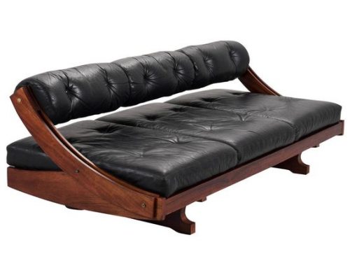 Canapea moderna din lemn masiv